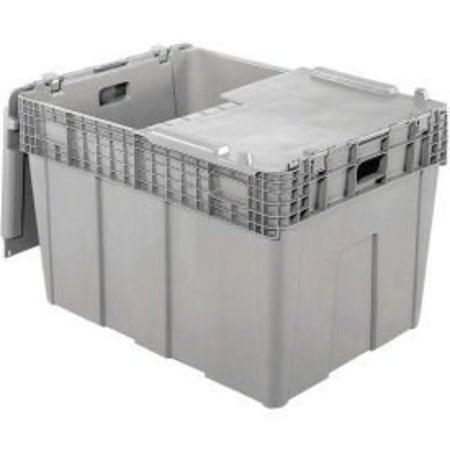LEWISBINS ORBIS Flipak® Distribution Container FP60 - 30 x 22 x 20-1/2 Gray FP60 GRAY